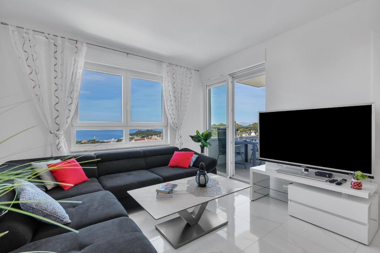 Apartment Navis, Sea View Makarska Esterno foto