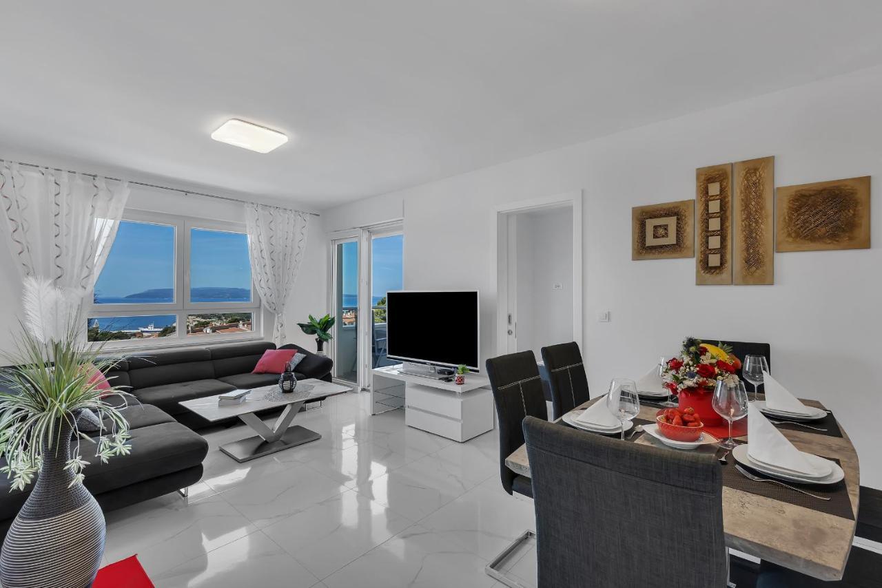 Apartment Navis, Sea View Makarska Esterno foto