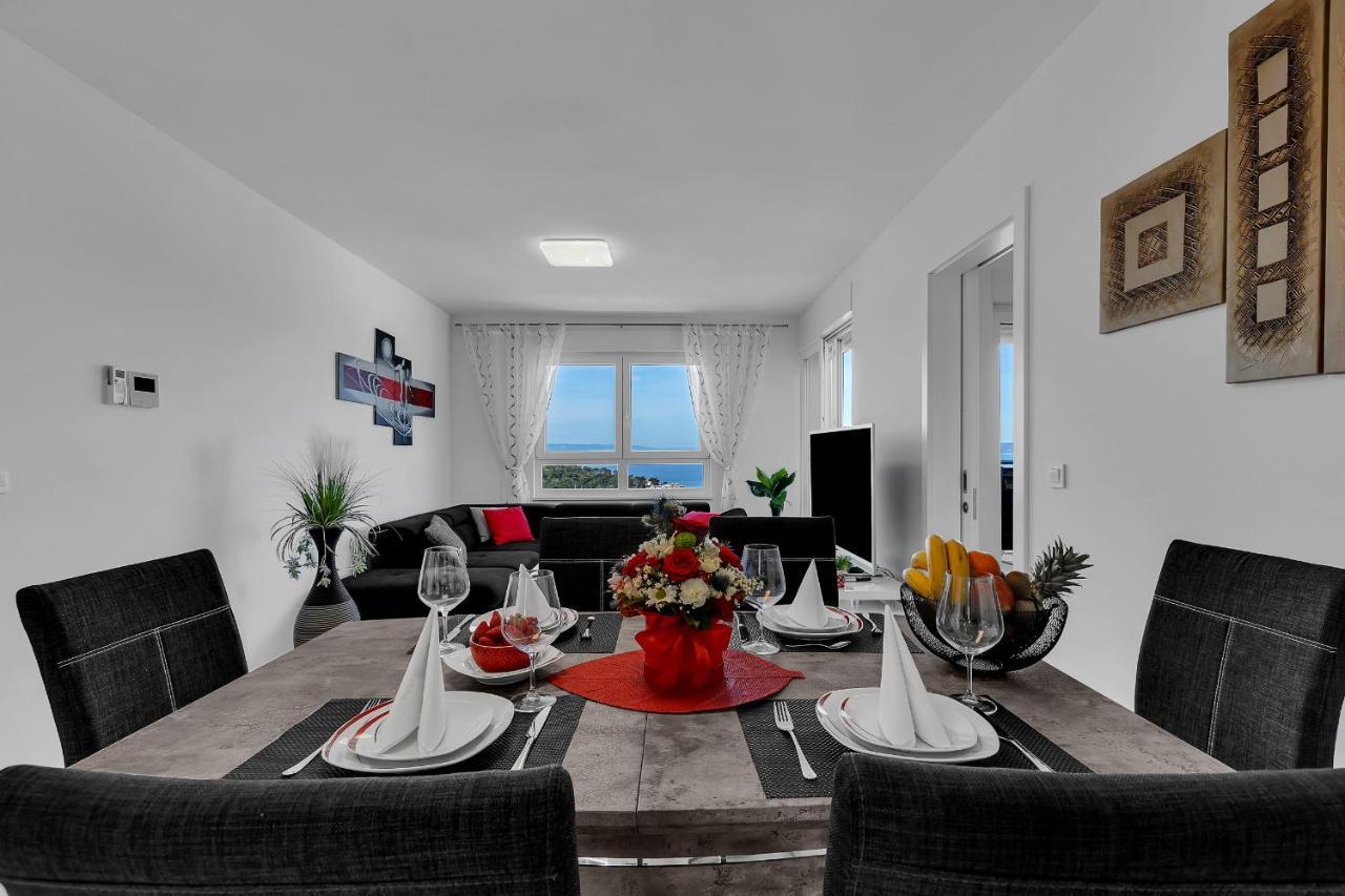 Apartment Navis, Sea View Makarska Esterno foto