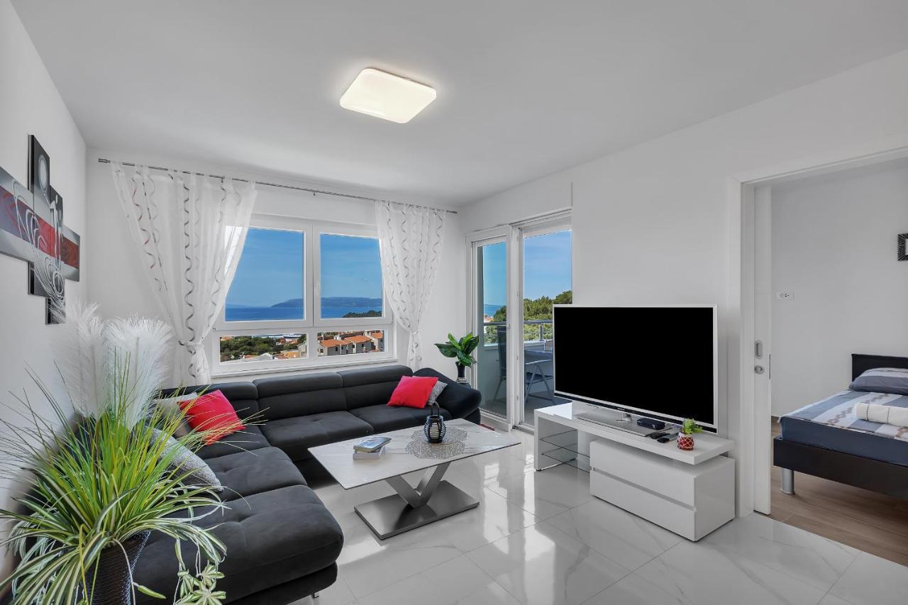 Apartment Navis, Sea View Makarska Esterno foto