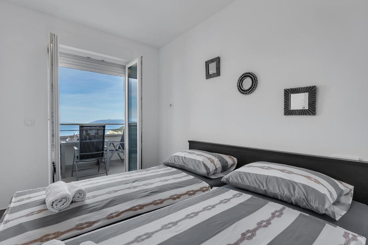 Apartment Navis, Sea View Makarska Esterno foto