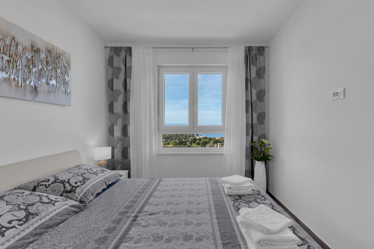Apartment Navis, Sea View Makarska Esterno foto