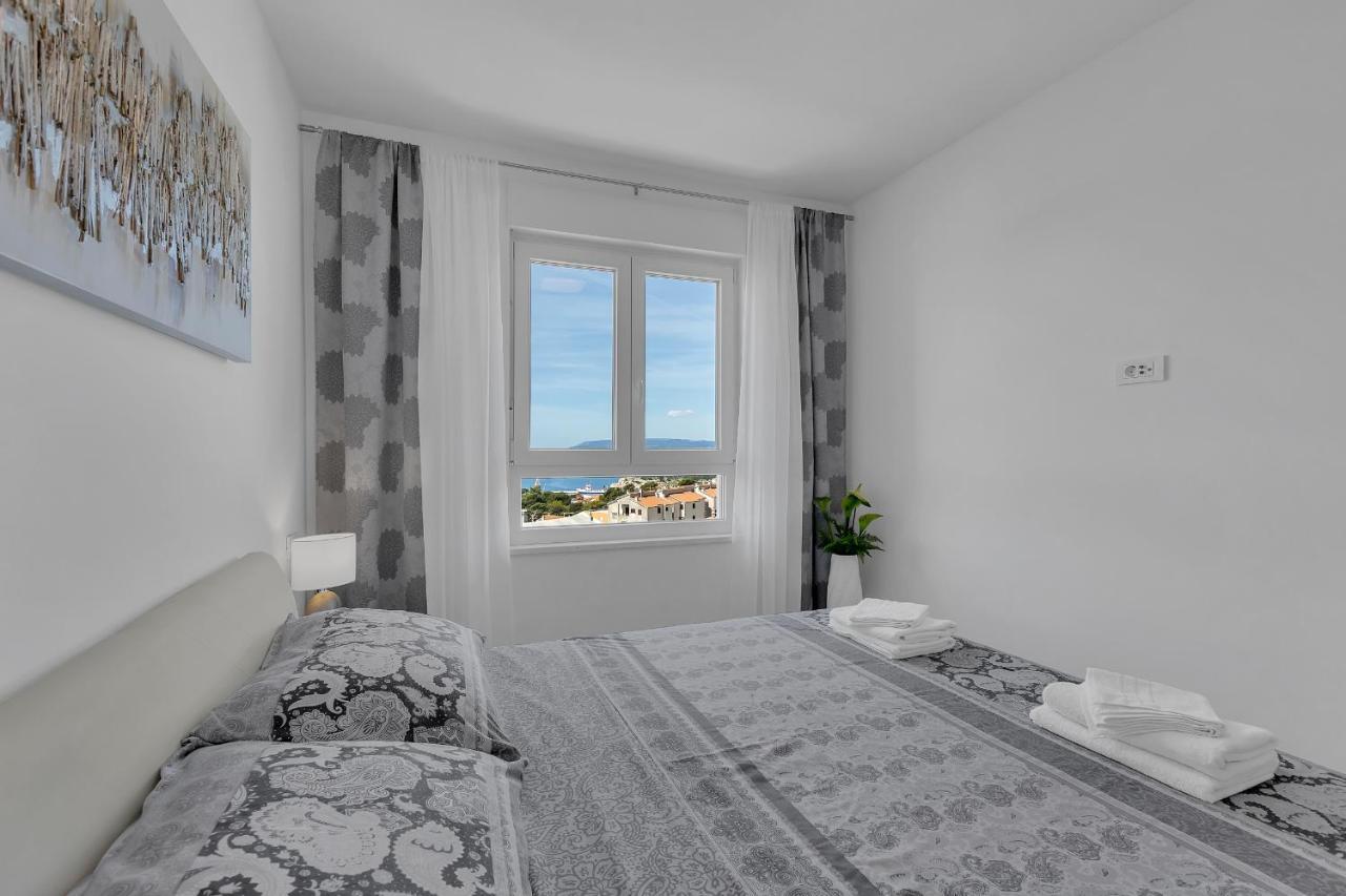 Apartment Navis, Sea View Makarska Esterno foto